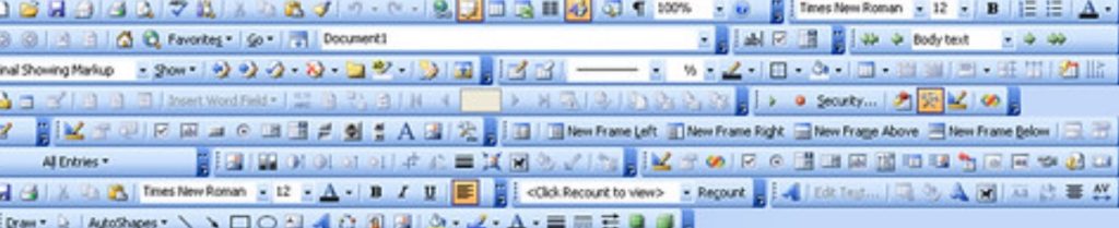 icons from microsoft word